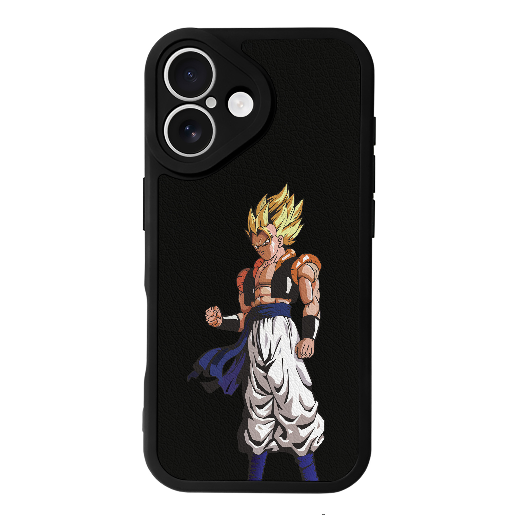 （画像用） ドラゴンボール DRAGON BALL 【iPhone 16シリーズ対応】シリコンスマホケース（レザー調） 材質：シリコン